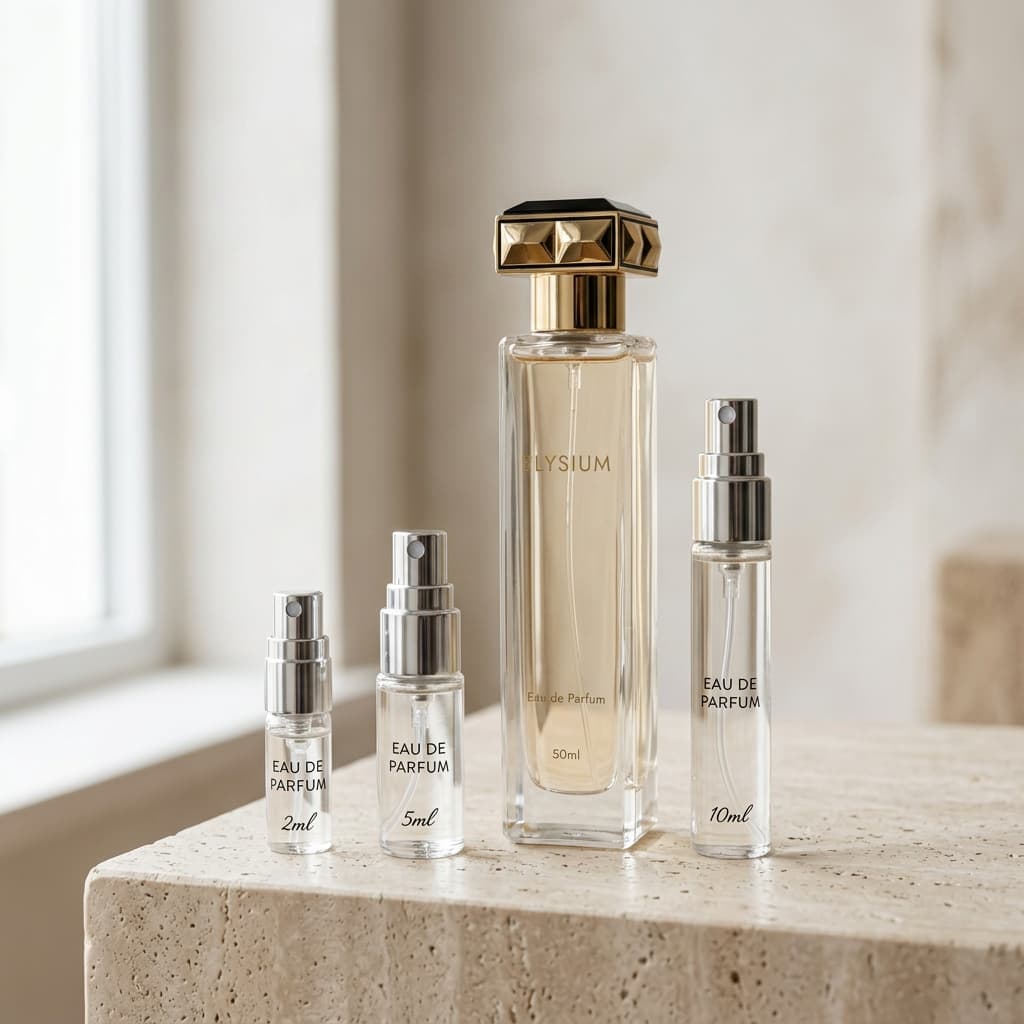 המדריך המלא לדיקאנטים ודוגמיות בשמים — מה זה, למה, ואיך