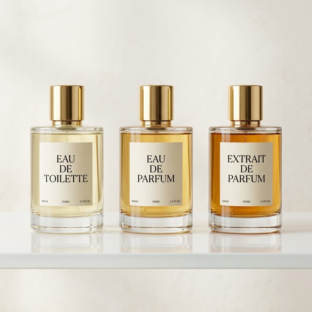 מה ההבדל בין EDP, EDT ואקסטרייט? — מדריך ריכוזי בושם