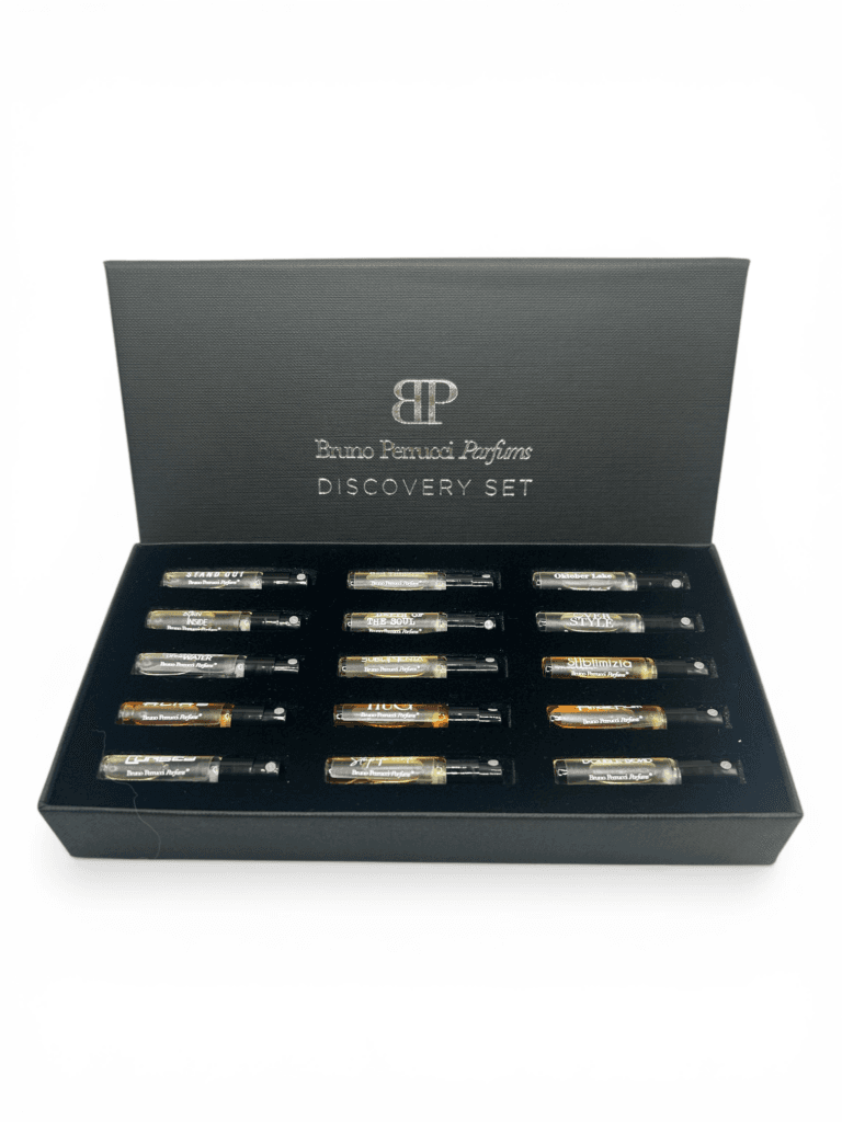 דוגמית בושם Bruno Perrucci Discovery Kit בנפח 2-10 מ"ל, בקבוקון זכוכית עם מתז - ml-tlv